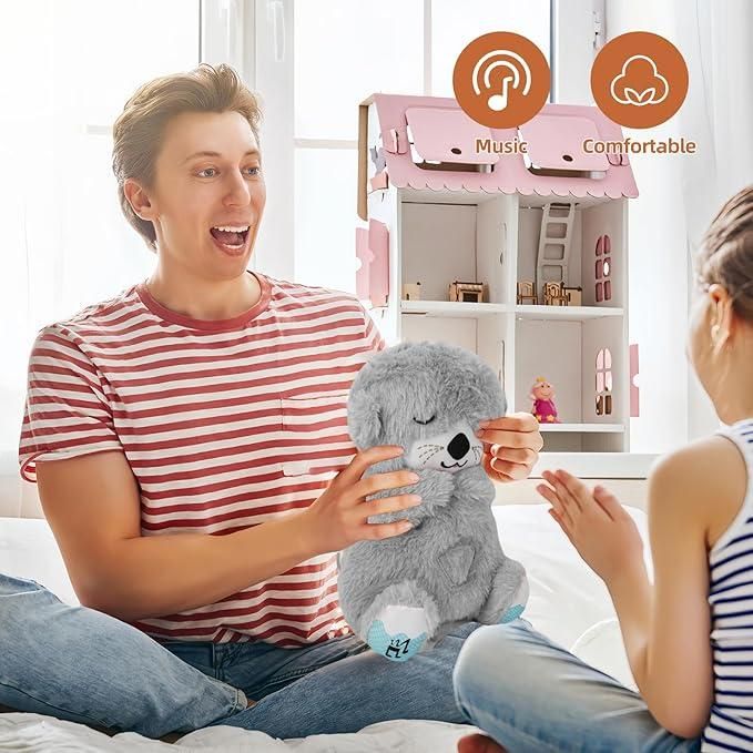 Baby Sound Machine Breathing Portable Plush Toy