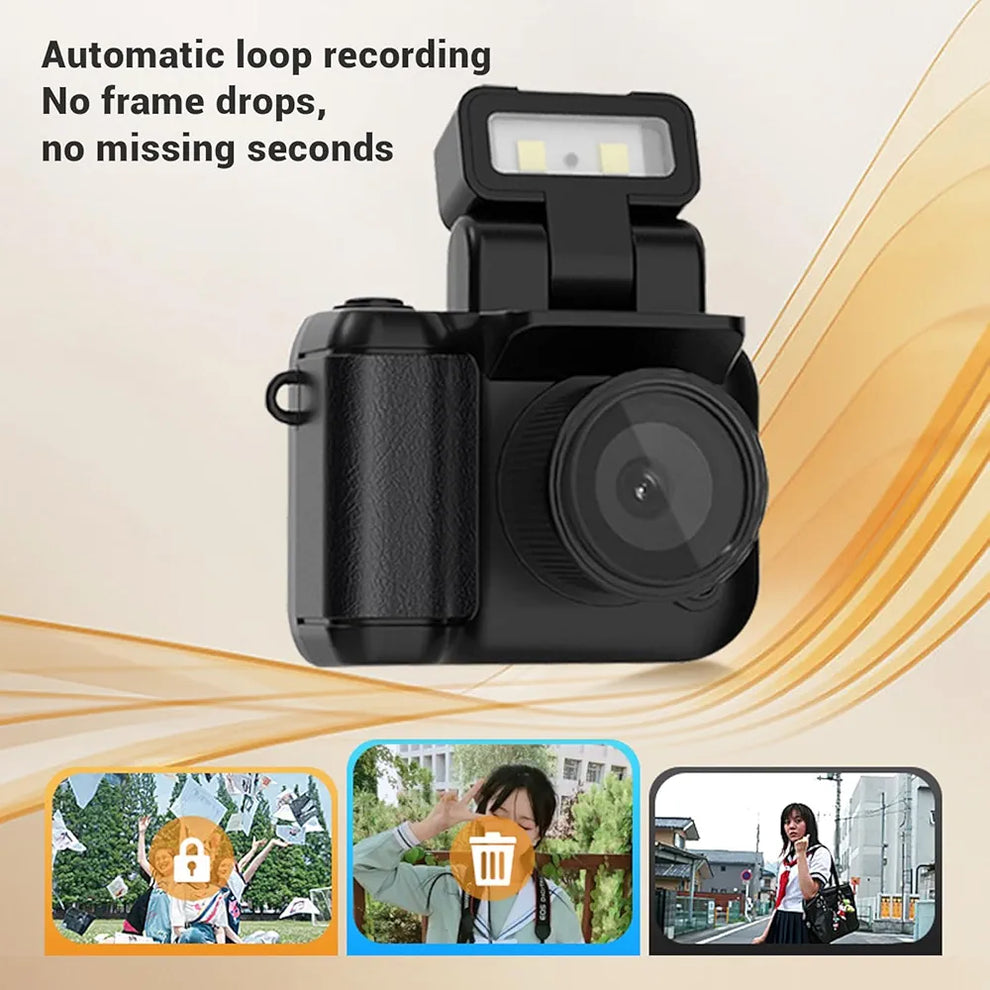 THEVISTASTORE® - Point-and-Shoot Mini Camera